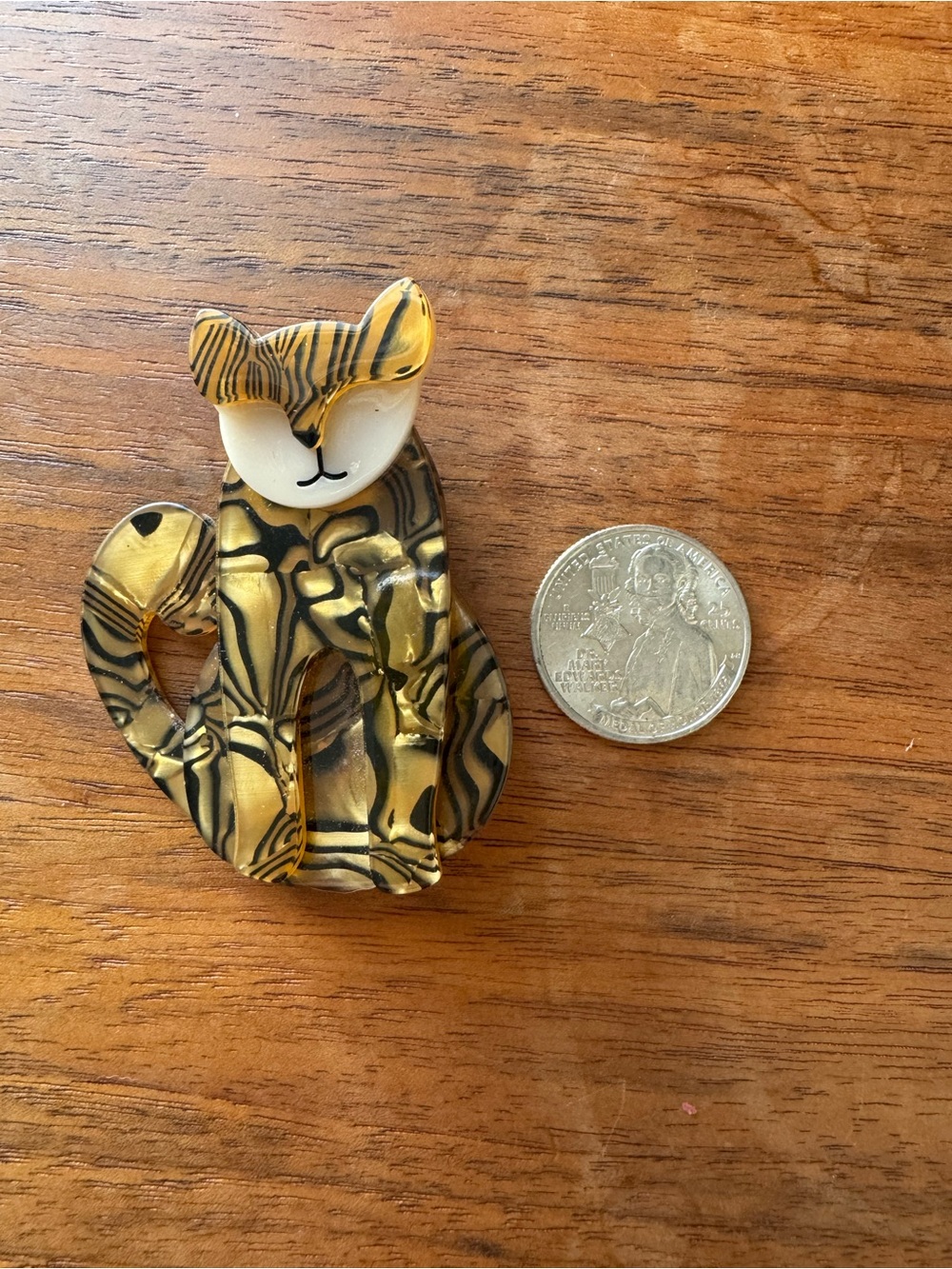 Erstwilder Tabby Cat Pin Brooch